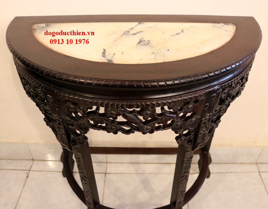 BÀN BÁN NGUYỆT CHẠM MAI ĐIỂU